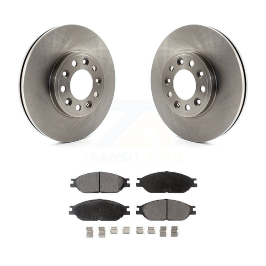 Disc Brake Rotors And Ceramic Pads Front Kit For 1999-2003 Ford Windstar