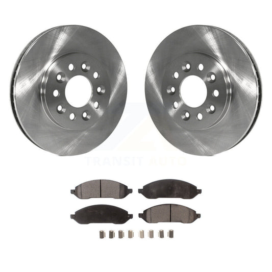 Brake Rotor & Ceramic Pad Front Kit For 2004-2007 Ford Freestar Mercury Monterey
