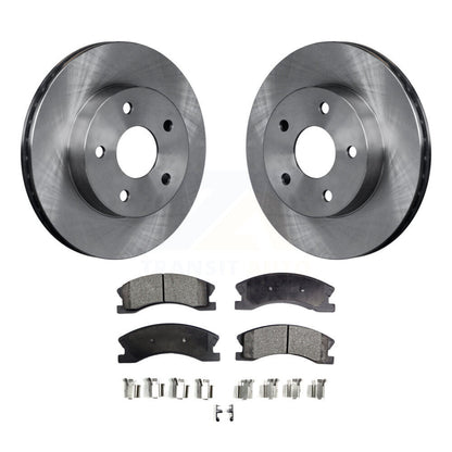 Disc Brake Rotors And Ceramic Pads Front Kit For Jeep Grand Cherokee