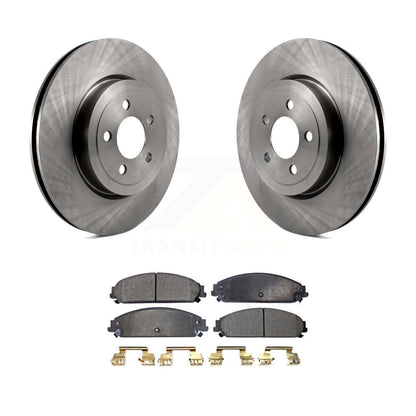 Disc Brake Rotor Ceramic Pad Front Kit For Dodge Chrysler 300 Charger Challenger