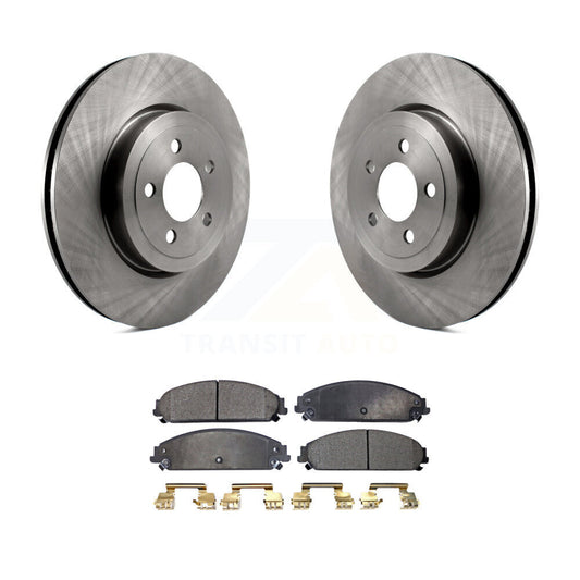 Disc Brake Rotor Ceramic Pad Front Kit For Dodge Chrysler 300 Charger Challenger