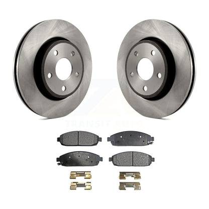 Disc Brake Rotors And Ceramic Pads Front Kit For Jeep Grand Cherokee Commander