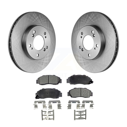 Brake Rotor & Ceramic Pad Front Kit For Honda CR-V Acura Prelude Integra Odyssey