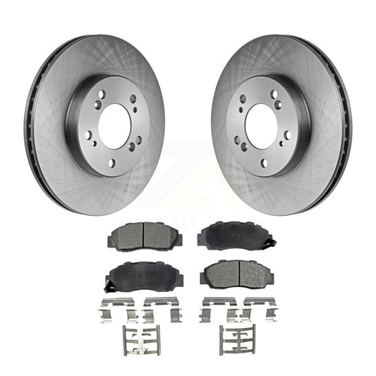 Brake Rotor & Ceramic Pad Front Kit For Honda CR-V Acura Prelude Integra Odyssey