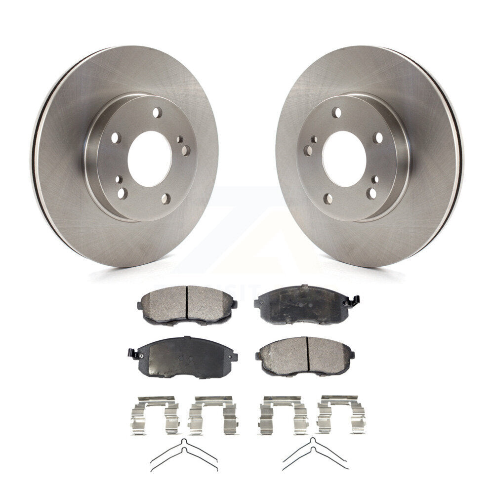 Disc Brake Rotors And Ceramic Pads Front Kit For Nissan Maxima INFINITI I30