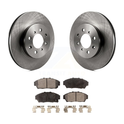 Disc Brake Rotors And Ceramic Pads Front Kit For Acura Integra Honda Civic