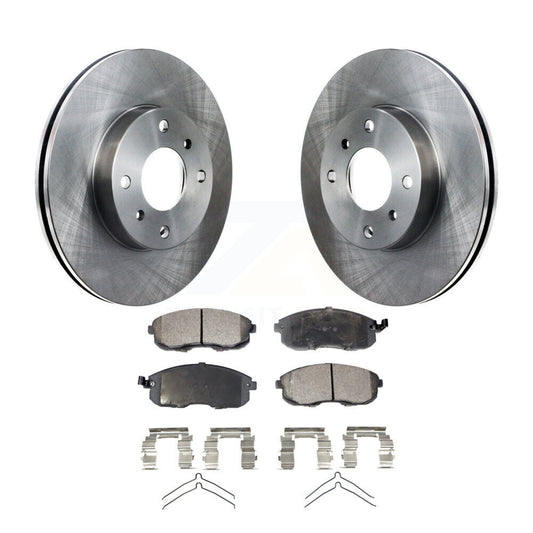 Disc Brake Rotor And Ceramic Pad Front Kit For Nissan Sentra Altima INFINITI G20