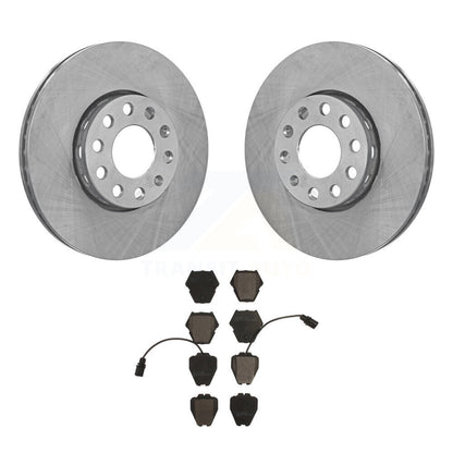 Disc Brake Rotor And Ceramic Pad Front Kit For Volkswagen Passat Audi A4 Quattro