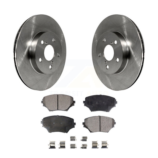 Brake Rotor And Ceramic Pad Front Kit For Toyota RAV4 BATTERY EV (EV BEV) engine