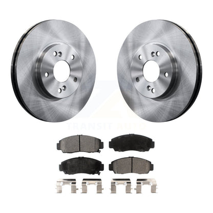 Disc Brake Rotors And Ceramic Pads Front Kit For Honda Accord Acura TSX TL CL