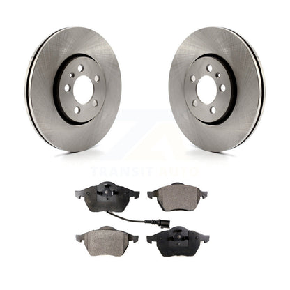 Disc Brake Rotors And Ceramic Pads Front Kit For Volkswagen Jetta Golf Beetle