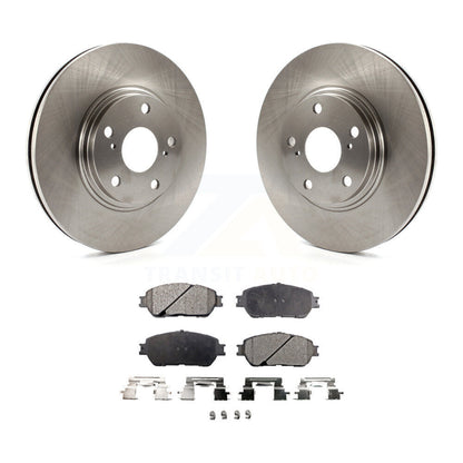 Disc Brake Rotors And Ceramic Pads Front Kit For 2004-2006 Lexus ES330