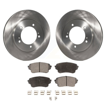 Disc Brake Rotors And Ceramic Pads Front Kit For Suzuki XL-7 Grand Vitara