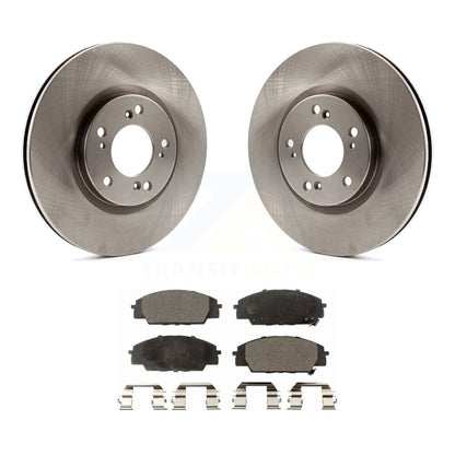 Disc Brake Rotors And Ceramic Pads Front Kit For 2000-2009 Honda S2000