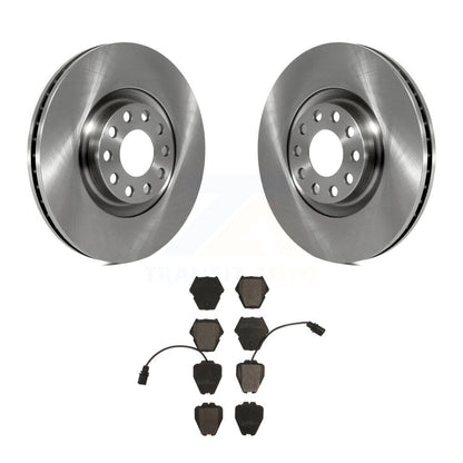 Disc Brake Rotors And Ceramic Pads Front Kit For Audi A4 Quattro S4 A6 S6