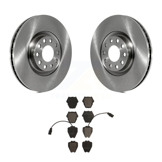 Disc Brake Rotors And Ceramic Pads Front Kit For Audi A4 Quattro S4 A6 S6