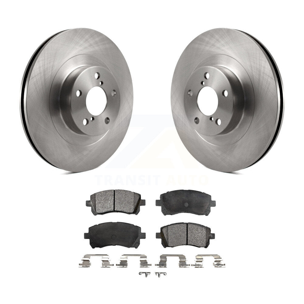 Disc Brake Rotors And Ceramic Pads Front Kit For Subaru Impreza Outback Legacy