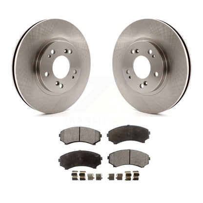 Disc Brake Rotors And Ceramic Pads Front Kit For Mitsubishi Endeavor