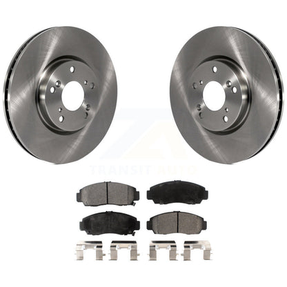 Brake Rotors Ceramic Pad Front Kit For 2004-2005 Acura TL Automatic transmission