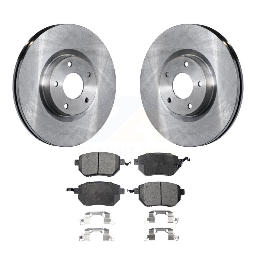 Brake Rotors Ceramic Pad Front Kit For Nissan Altima Murano INFINITI Maxima FX35