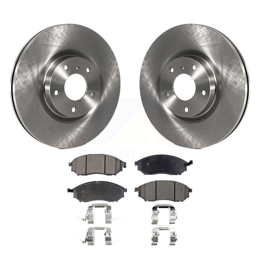 Brake Rotor & Ceramic Pad Front Kit For INFINITI Nissan Murano G37 G35 EX35 370Z