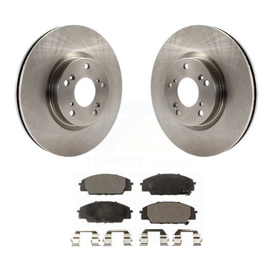 Disc Brake Rotors And Ceramic Pads Front Kit For Honda Civic Acura CSX RSX
