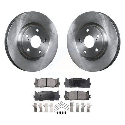 Brake Rotor And Ceramic Pad Front Kit For Toyota Camry Lexus ES350 Avalon ES300h