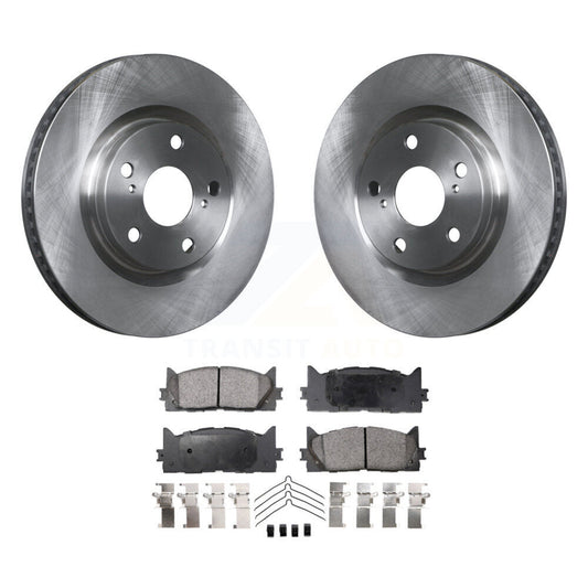 Brake Rotor And Ceramic Pad Front Kit For Toyota Camry Lexus ES350 Avalon ES300h