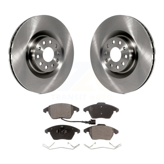 Brake Rotor And Ceramic Pad Front Kit For Volkswagen Golf CC GTI Audi A3 Quattro