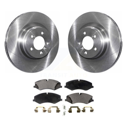 Brake Rotor Ceramic Pad Front Kit For 10-12 Land Rover Range Naturally Aspirated