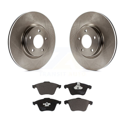 Disc Brake Rotors And Ceramic Pads Front Kit For Mazda 3
