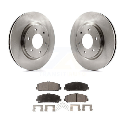 Brake Rotor And Ceramic Pad Front Kit For Nissan TITAN INFINITI Armada QX80 QX56