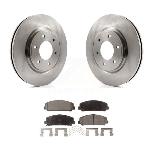 Brake Rotor And Ceramic Pad Front Kit For Nissan TITAN INFINITI Armada QX80 QX56