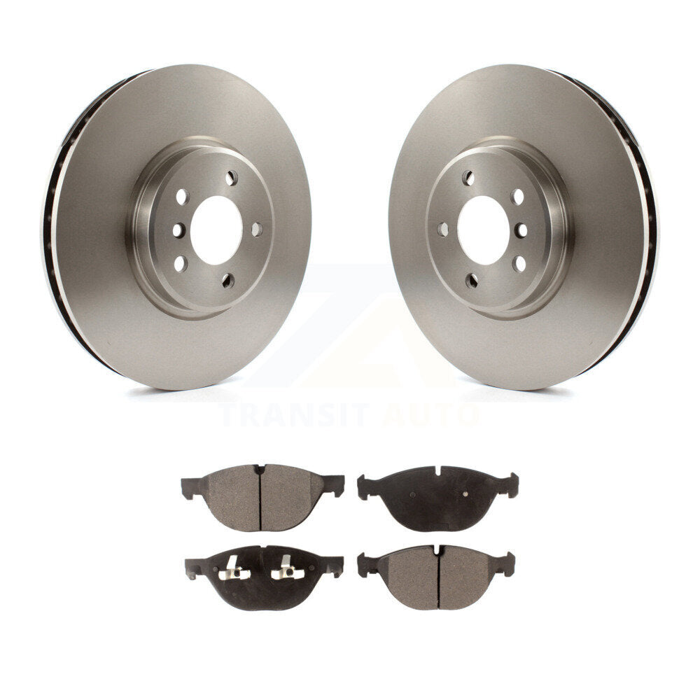 Disc Brake Rotors And Ceramic Pads Front Kit For BMW X5 X6 xDrive50i