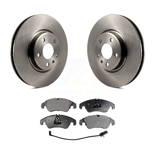 Brake Rotor And Ceramic Pad Front Kit For Audi A4 Quattro Q5 A5 allroad A7 S5 A6