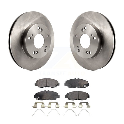 Disc Brake Rotors And Ceramic Pads Front Kit For Honda Civic