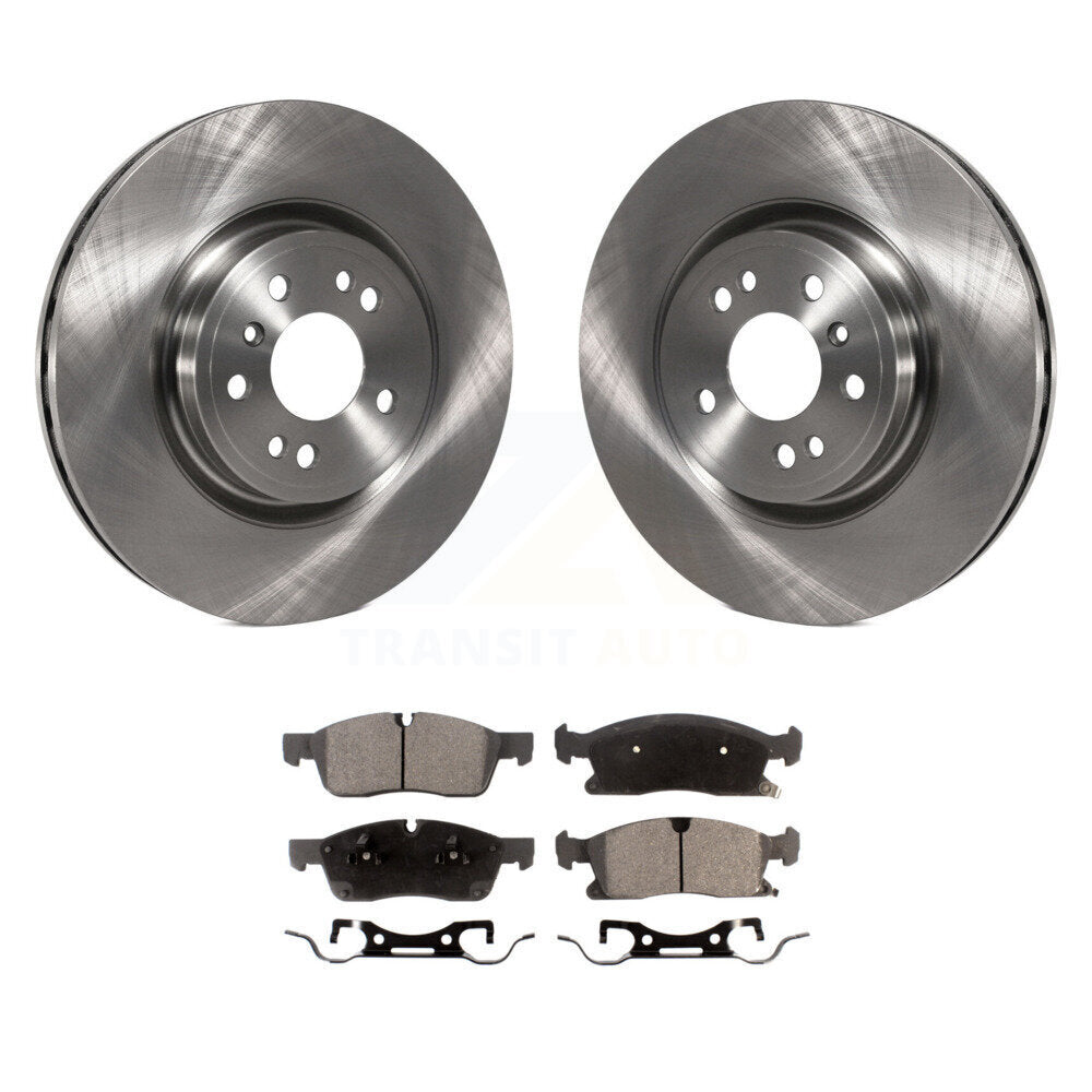 Brake Rotor & Ceramic Pad Front Kit For Mercedes-Benz ML350 GLE350 ML250 GLE300d