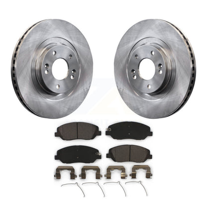Disc Brake Rotors And Ceramic Pads Front Kit For Hyundai Santa Fe XL
