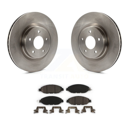 Brake Rotor And Ceramic Pad Front Kit For Nissan Murano Pathfinder INFINITI QX60