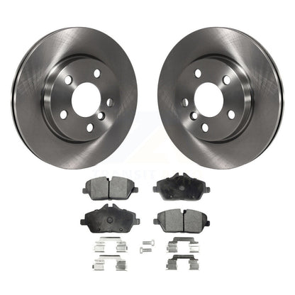 Disc Brake Rotors And Ceramic Pads Front Kit For Mini Cooper
