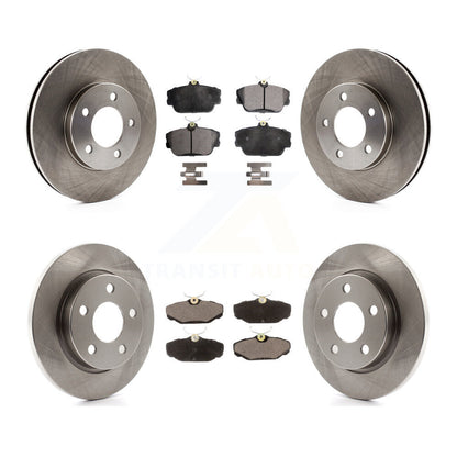 Disc Brake Rotors And Ceramic Pads Front Rear Kit For 1994-1995 Ford Taurus SHO