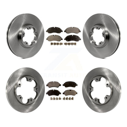 Disc Brake Rotor And Ceramic Pad Front Rear Kit For Ford Transit-250 Transit-150
