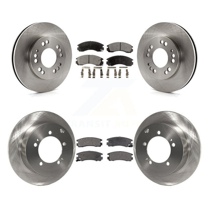Disc Brake Rotors And Ceramic Pads Front Rear Kit For 1998 Eagle Talon AWD