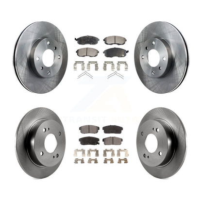 Disc Brake Rotors And Ceramic Pads Front Rear Kit For Nissan Sentra INFINITI G20