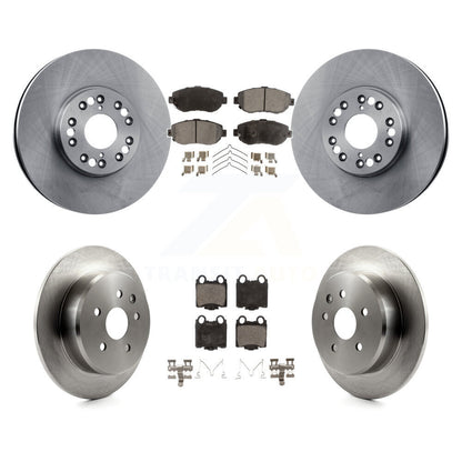 Brake Rotor & Ceramic Pad Front Rear Kit For Lexus SC430 IS300 GS300 GS400 GS430