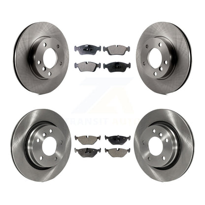 Disc Brake Rotors And Ceramic Pads Front Rear Kit For BMW 328i 328is