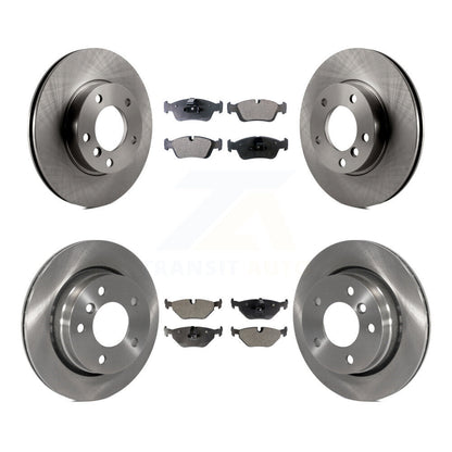 Disc Brake Rotors And Ceramic Pads Front Rear Kit For BMW 323i 328i 323Ci