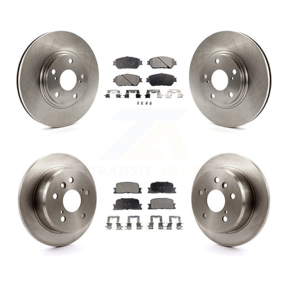 Disc Brake Rotors And Ceramic Pads Front Rear Kit For 2004-2006 Lexus ES330