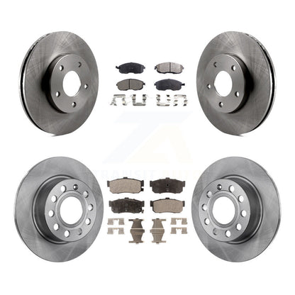 Disc Brake Rotors And Ceramic Pads Front Rear Kit For Nissan Maxima INFINITI I30