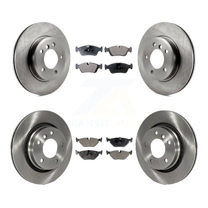 Brake Rotors Ceramic Pad Front Rear Kit For BMW 325i 325Ci 328i 323Ci 323i 328Ci